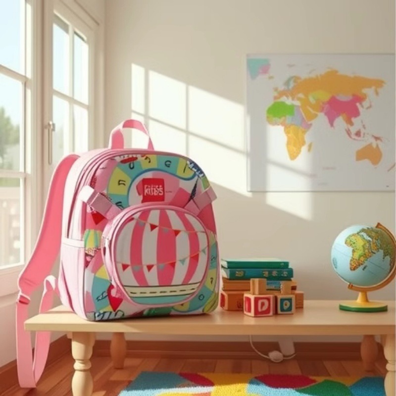 Mochila coreana para niños lindas niñas bolsas de dibujos animados mochila unicornio jardín de infantes pequeña clase mochila para bebés