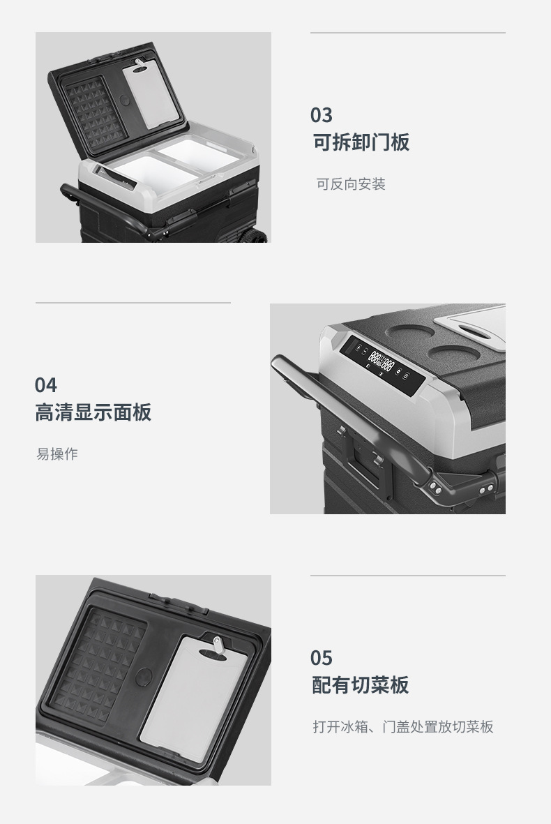 Ice Tiger Compressor Car Refrigerator for Car and Home Use, Freezing and Refrigeration, 12V24V Portable Tww35 for Home Use