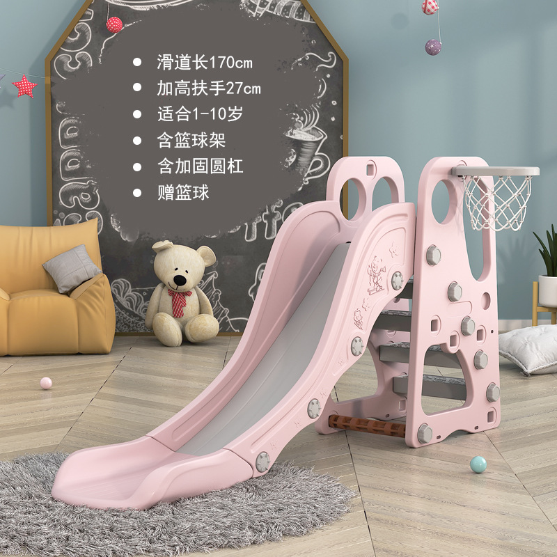 Juguetes de plástico engrosados para niños de 3 a 10 años pequeño hogar parque de atracciones interior hogar bebé bebé tobogán