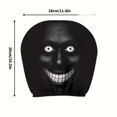 Universal seat cover: Car Pillowcase Elastic Printed - 29-double-sided-printing-1pc-26cm28cm