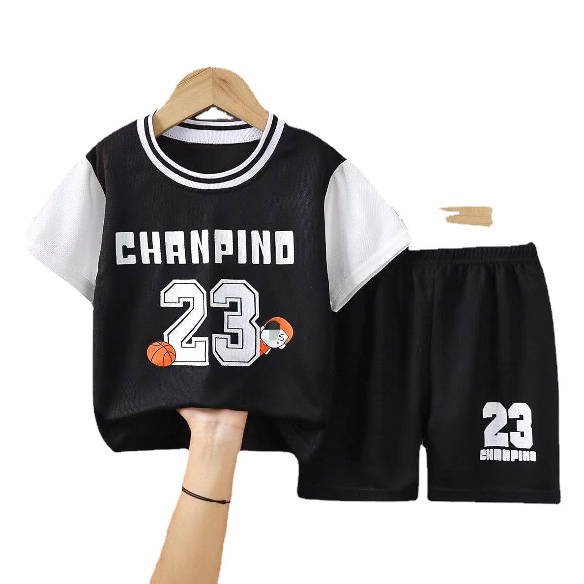 Children's Basketball Uniform Sports Set, Quick-Dry Girls' and Boys' 2026 New Summer Jersey for Older Kids Training Sports