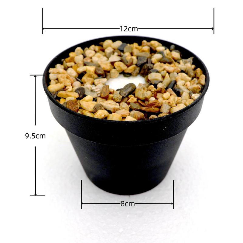 クリスマス模擬緑の植物小さなモミの木人工偽花鉢植えプラスチックモミの葉盆栽家の装飾装飾品|undefined