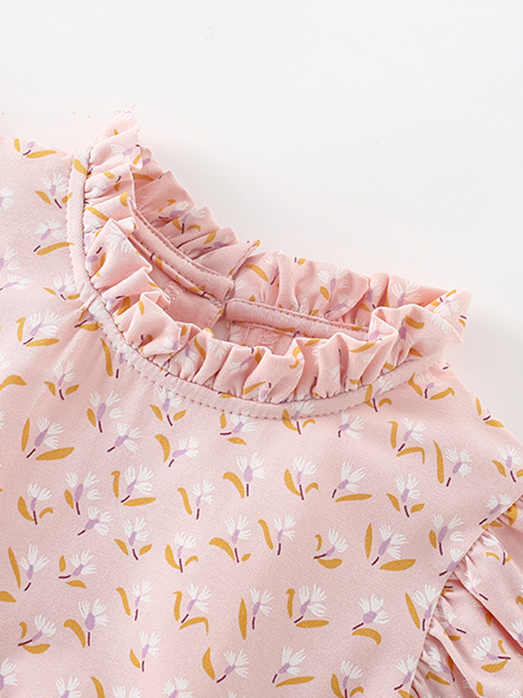 Falda de princesa para niña malwee transfronteriza, nuevo estilo de verano, cuello redondo, vestido de manga corta, falda europea y americana para niños pequeños y medianos