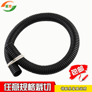 Plastic Corrugated Pipes, Standard Polyethylene Pe Corrugated Pipes, Threading Pipes, Wire and Cable Sheaths, Guaranteed to Be Enough Meters