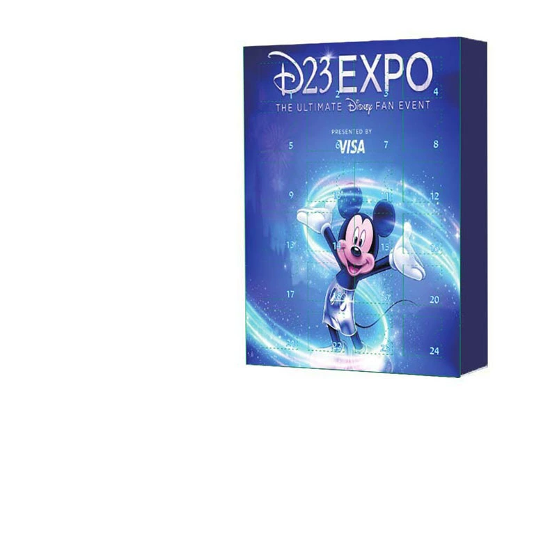 Адвент-календарь Disney Mickey на 24 дня, блайнд-бокс с фигурками, коллекционные украшения