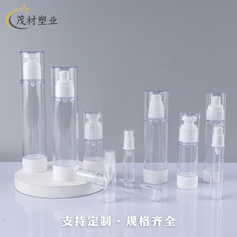15ml 120ml大容量分装瓶喷雾瓶按压瓶  as塑料乳液真空瓶香水瓶