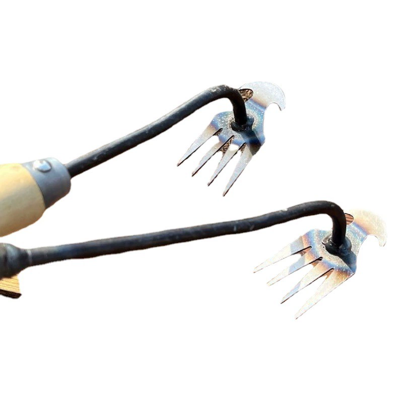 Мотыга прополка артефакт выкорчевывание инструменты Садоводство прополка грабли марганцевая сталь сельскохозяйственные инструменты небольшая мотыга копание почвы дикая