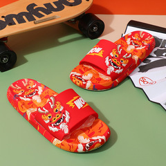 國潮拖鞋男外穿防滑涼拖夏季戶外潮流拖鞋家居室內浴室耐磨一字拖