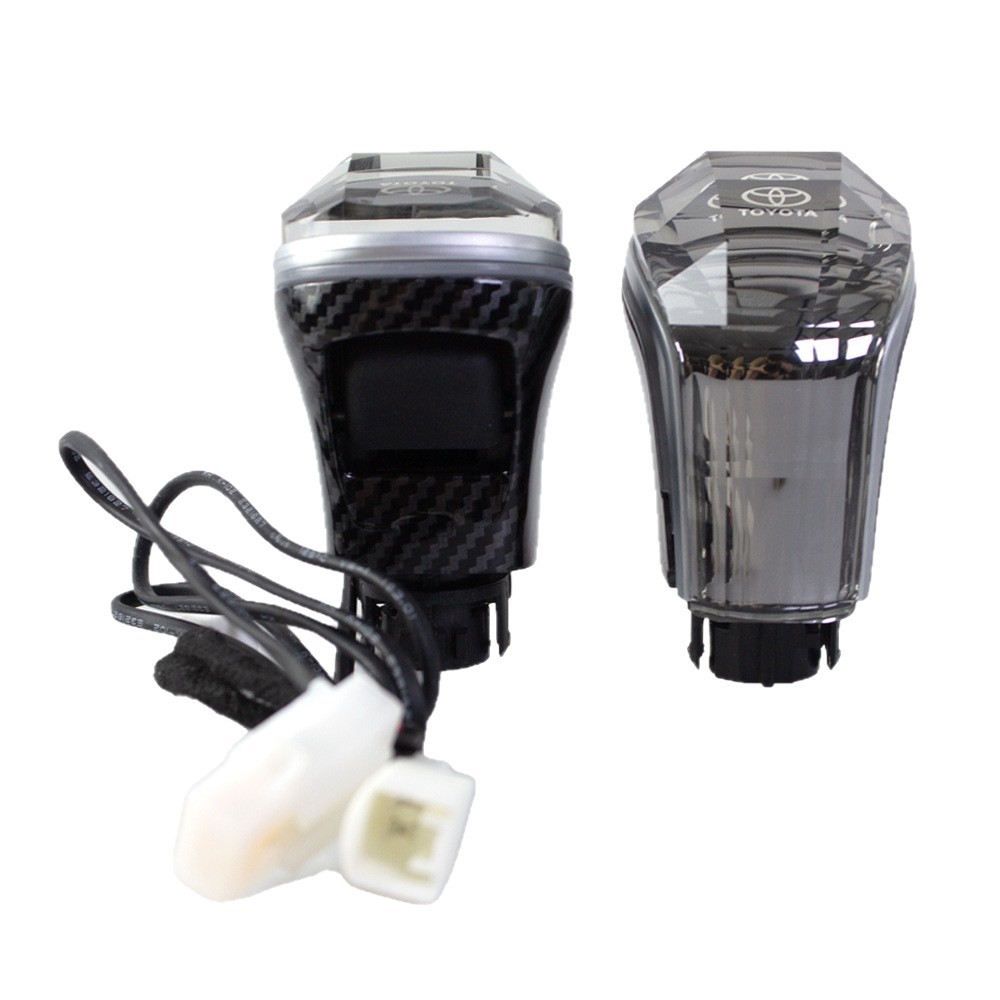 Transfronterizo adecuado para Toyota Corolla automático manillar de cristal cambiador LED cambiador de cabeza modificado accesorios de balonmano image 5