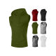 Amazon Cross-Border Summer Foreign Trade New Men's Pullover Hooded Pocket Vest Sports Sleeveless Shirt