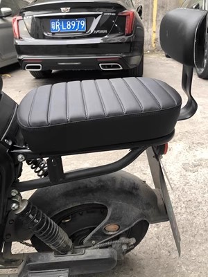 Far-reaching four seasons star 009 electric car rear cushion 007008 straight upper cushion seat cushion manned battery car rear seat bag