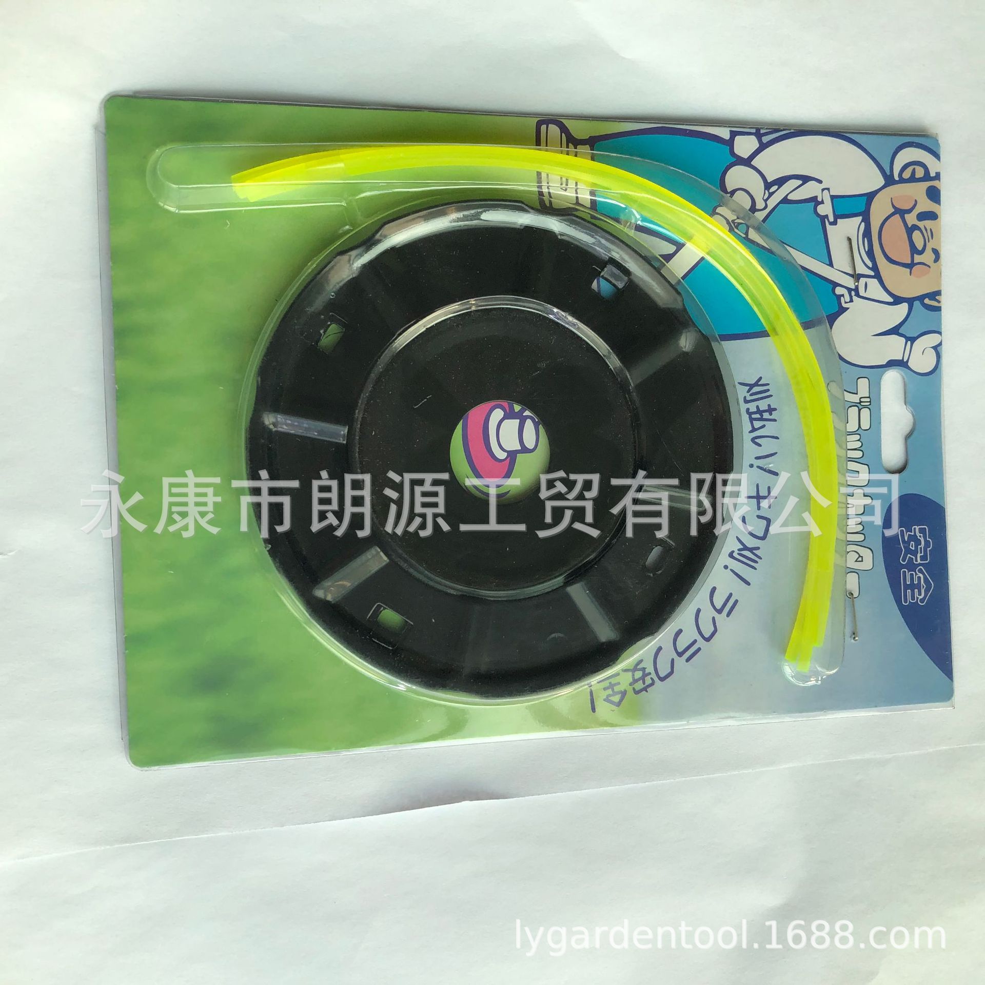 割草机通用配件 铁盘打草头 插卡包装 带绳子和纸卡 量大可做