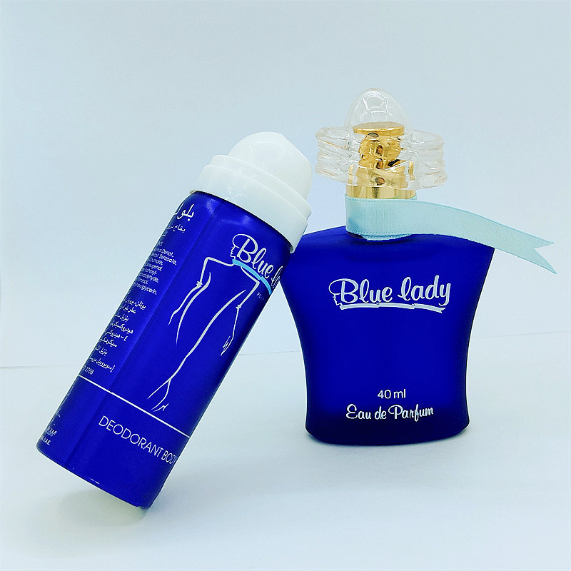 Parfum tendance Blue Lady Boutique pour femmes, Spray corporel, ensemble de parfum frais persistant, nouvelle collection 2023_voghion.com