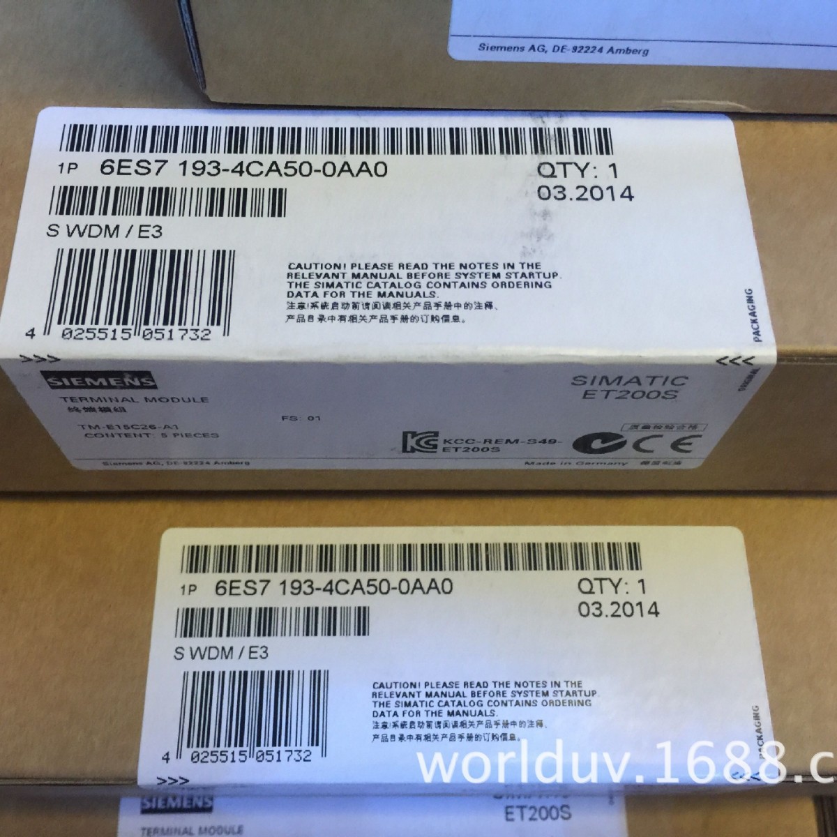 �¹�ԭװ6ES7 193-4CA50-0AA0������ET200S�ն�ģ��TM-E15C26-A1