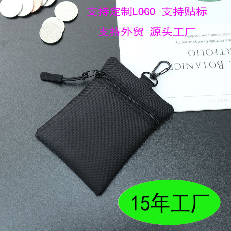Popular Multifunctional Outdoor Tactical Hanging Bag Waist Bag Oxford Cloth Small Wallet Waterproof Coin Purse Key Storage Bag