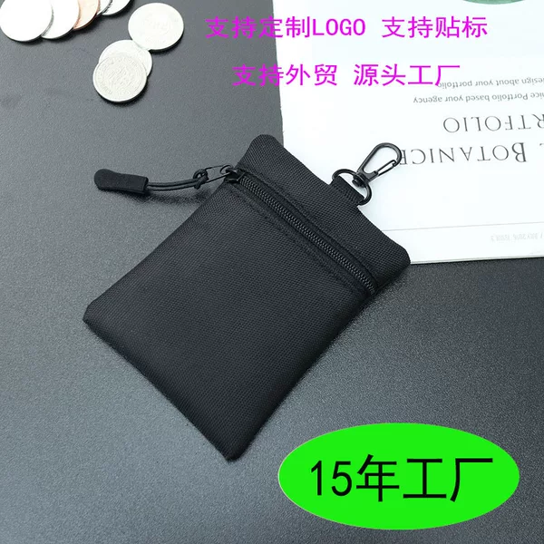 Popular Multifunctional Outdoor Tactical Hanging Bag Waist Bag Oxford Cloth Small Wallet Waterproof Coin Purse Key Storage Bag
