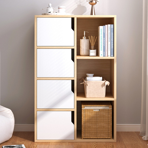 Yijiada Drawer Cabinet Storage Cabinet Simple Living Room Multifunctional Cabinet Wall Storage Cabinet Bedroom Drawer Combination Drawer Cabinet