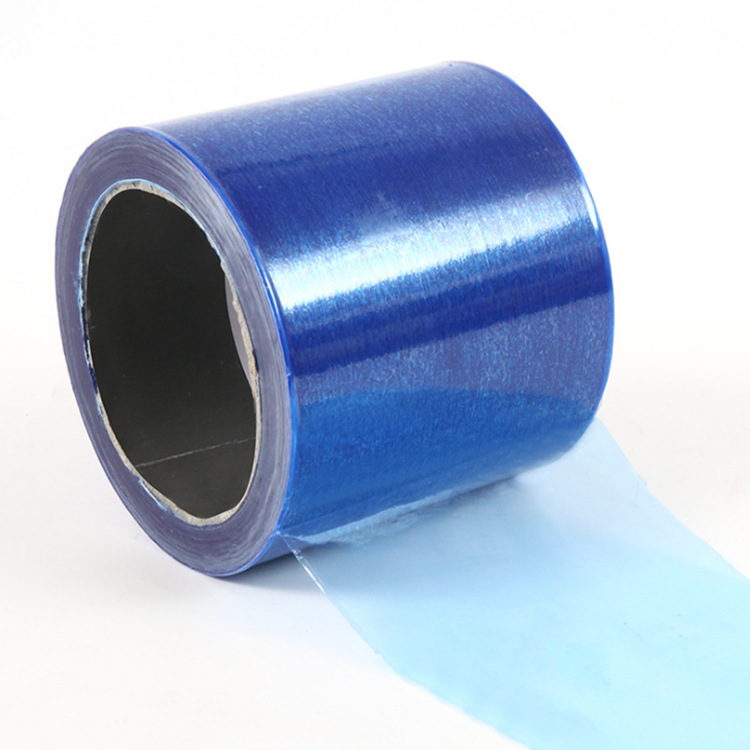 孝感市直 销PE蓝色网纹保护膜，苏州衍腾电子生产蓝色低粘网纹膜
