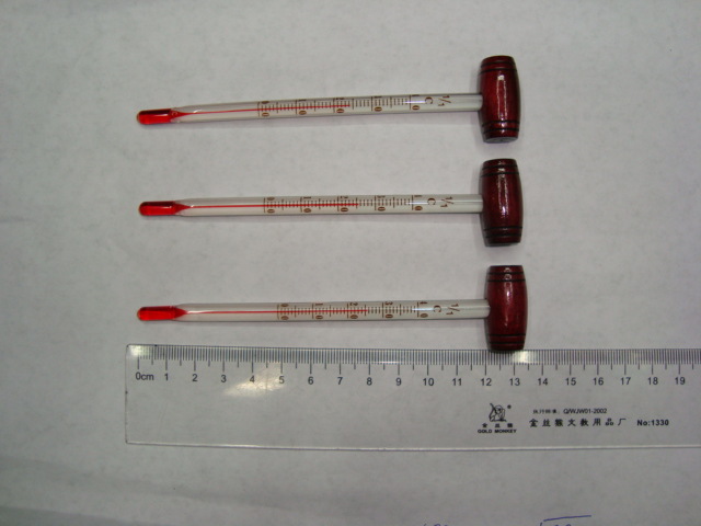 量酒温度计 玻璃棒 室内 仪表 调酒计棒计 红酒 白酒计