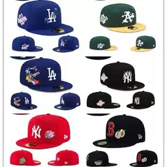 2024 New Style LA Dodgers Baseball Cap for Men and Women, NY Full-Coverage Snapback, Unisex Street Dance Wide-Brim Hat