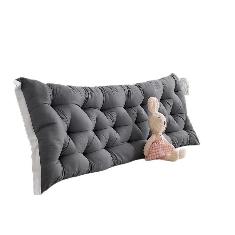 Cojín de cabecera dormitorio princesa ins almohada respaldo de cama tatami bolso suave sofá de dormitorio protección de cintura anticolisión