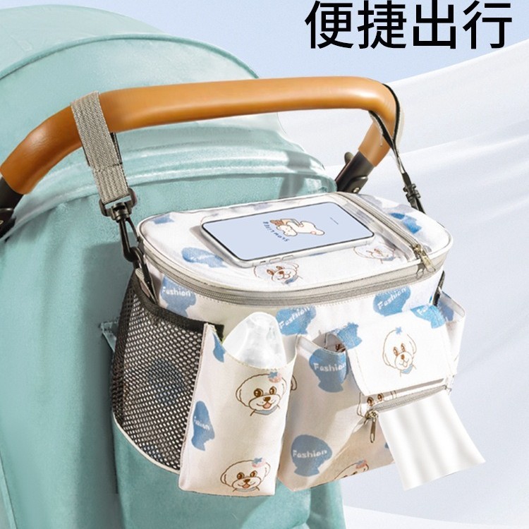 Baby Stroller Storage Hanging Bag, Baby Walking Artifact Storage Bag, Universal Accessory Hook, Baby and Kidsren's Stroller Hanging Bag