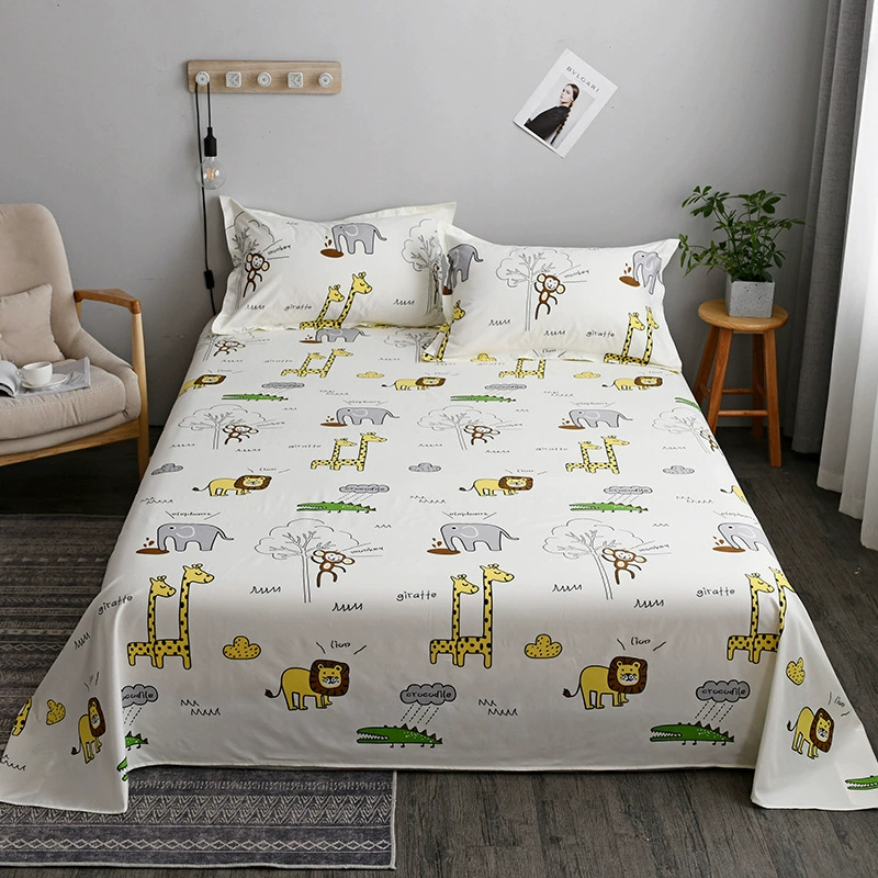 Bedding sheet (cartoon patterns) — pillowcase or sheet, multiple patterns, sizes 120×230–230 cm