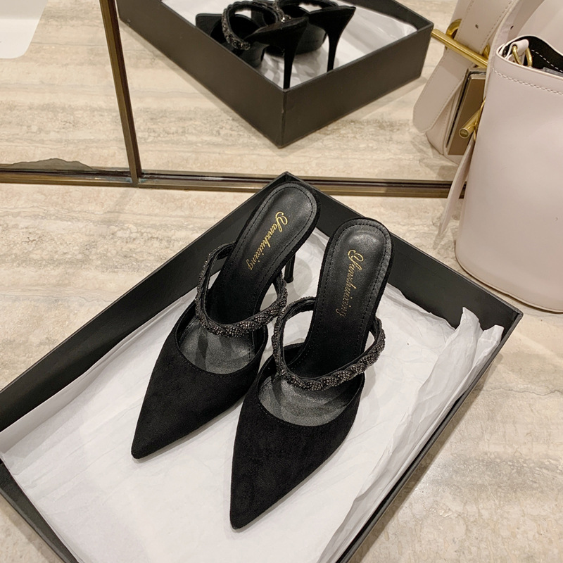 Summer women's slippers heels