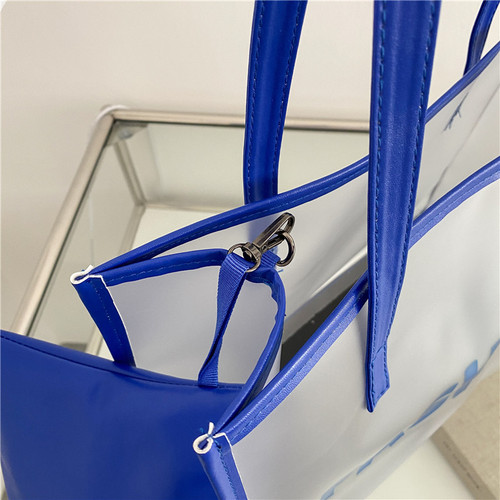 Women's bag fashion large capacity transparent mother-in-law bag women's new trendy summer jelly bag shoulder tote bag handbag