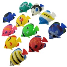 厂家供应塑料鱼仿真鱼玩具鱼水族器材批发迷你玩具儿童摆摊