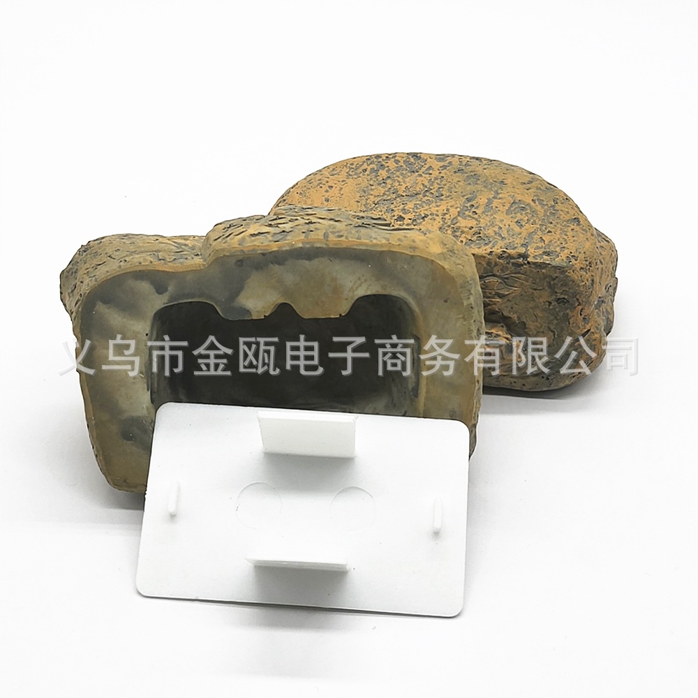 Simulación creativa Piedra clave caja de almacenamiento de dinero privado Caja de dinero No. 3