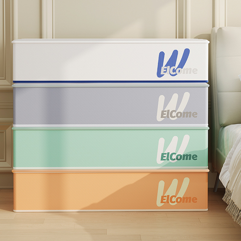 Nueva caja de almacenamiento de fondo de cama a prueba de humedad no teñida de polvo caja de almacenamiento a prueba de moho impermeable caja de almacenamiento de compartimiento multifuncional con tapa