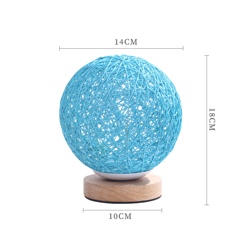 크로스보더 테이블 램프(블루)