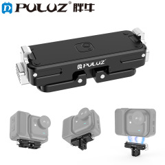 PULUZ胖牛 适用Insta360 GO Ultra运动相机铝合金磁吸快拆底座
