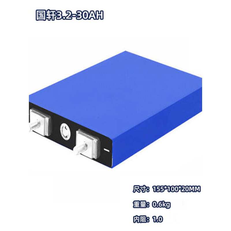 Guoxuan Lithium Iron Phosphate Battery 3.2V 30Ah Lifepo4 Power Cell for Street Lights, Delivery Vehicles, and Large Electric Vehicles
