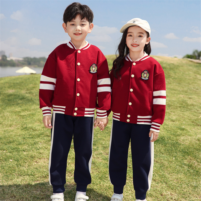 小学生春秋装学院风校服男女童运动服幼儿园园服儿童新款班服套装