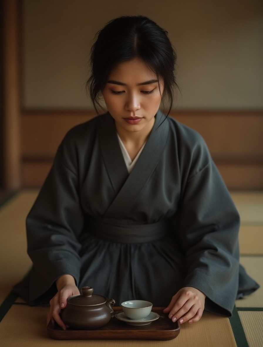 暗纹马面裙的雅集仪式感