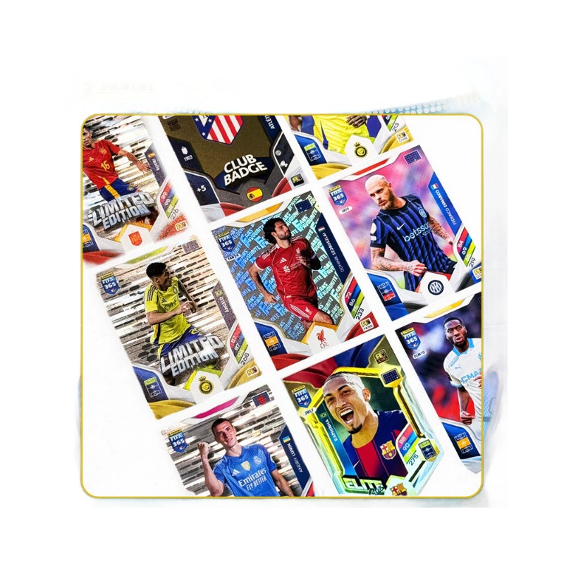 Подлинная карта звезды Paninii FIFA365 2026 новая коллекция Халанд Mbappé с автографом