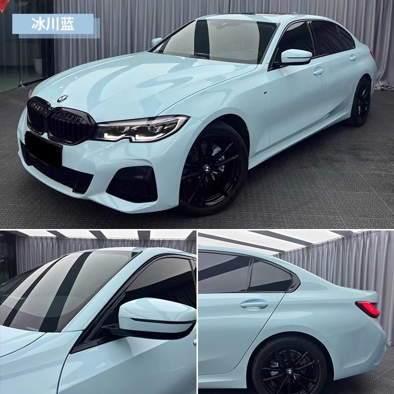 PET car color change film factory wholesale foreign trade for super bright crystal series paint protective film full car stickers