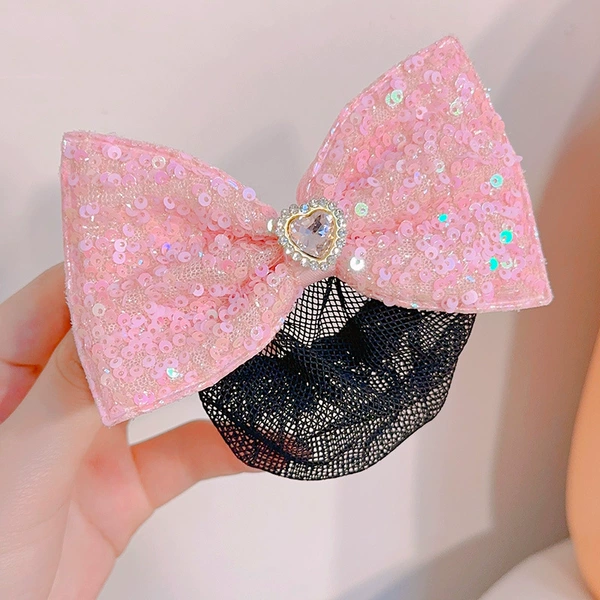 With bow, fuchsia
