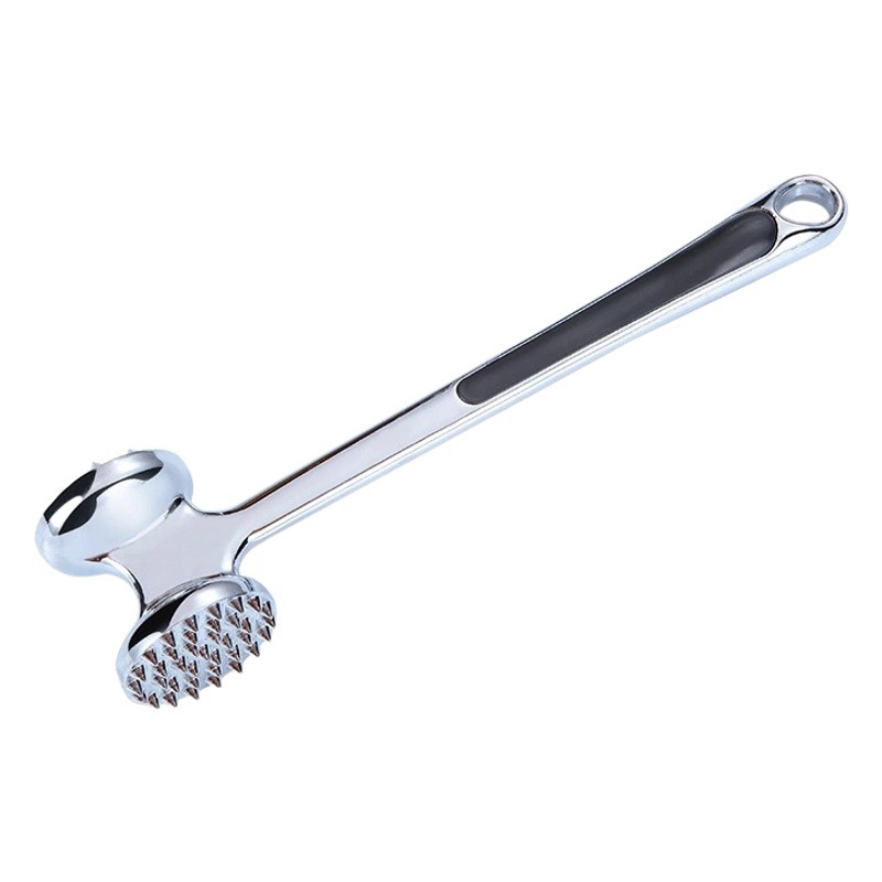 Solid meat hammer steak hammer meat breaker tendon breaker kitchen household beating tender meat tool double-sided loose meat hammer