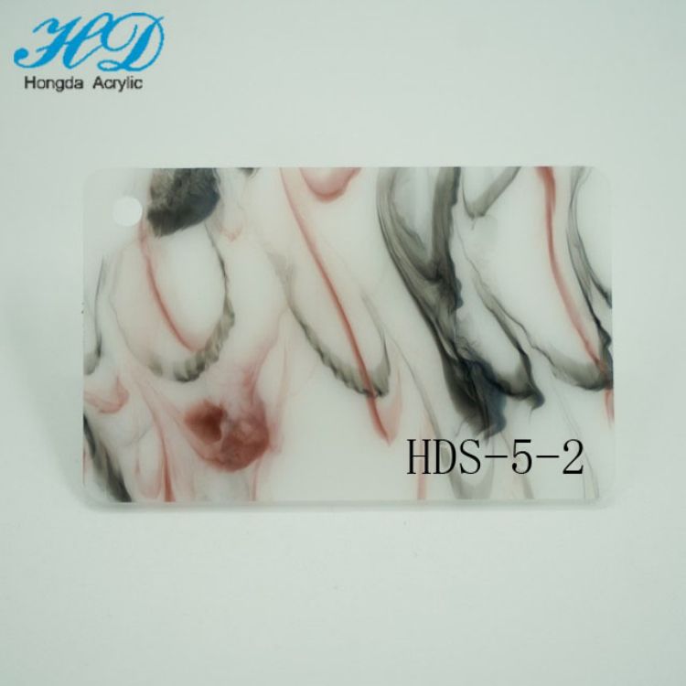 【厂家直销】源头工厂高品质亚克力半透单面云石板PMMA有机玻璃板