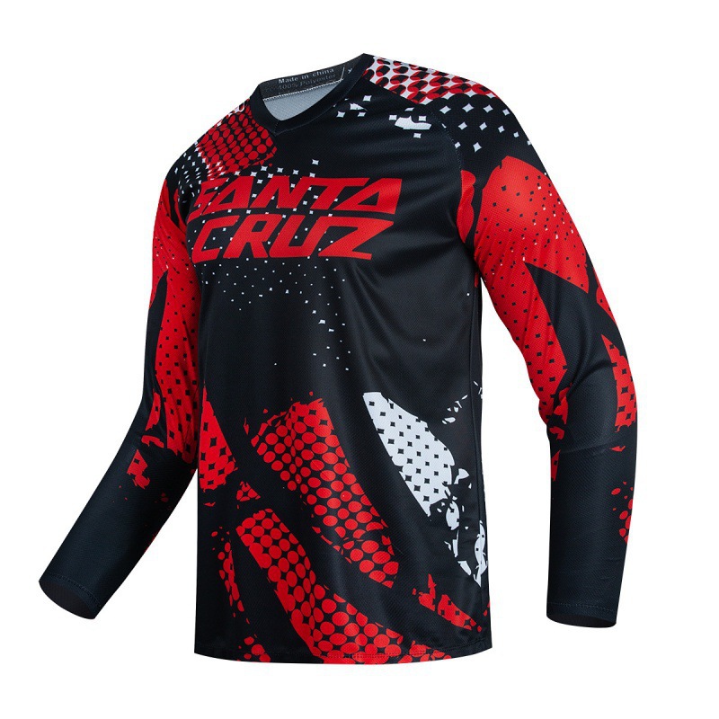 2022 new cycling clothing men's off-road motorcycle long-sleeved summer road riding downhill clothing mountain cycling clothing