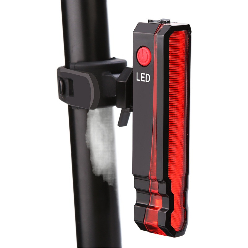 Amazon recargable bicicleta luz araña luz trasera noche accesorios LED advertencia luz láser al aire libre