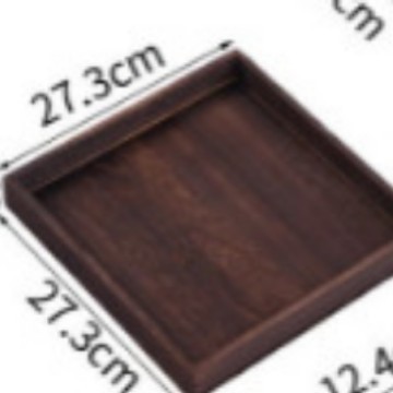 Bandeja de Madera para Té y Aperitivos, Hecho a Mano para Frutas Secas y Repostería image 13