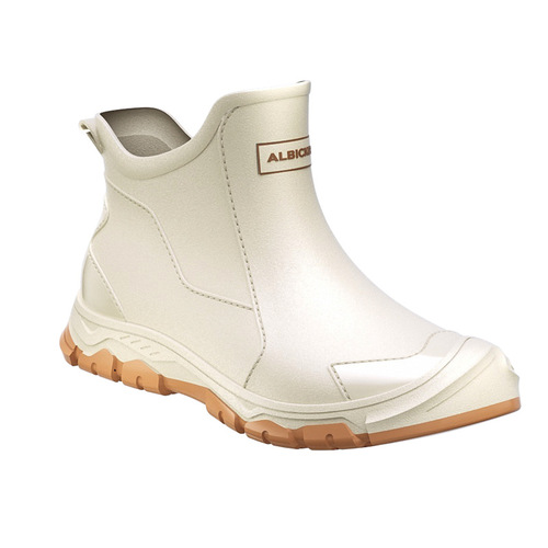 Wholesale rain boots, men's low-cut fashion short rain boots, kitchen chefs anti-slip wear-resistant waterproof shoes, takeout car washing rubber shoes