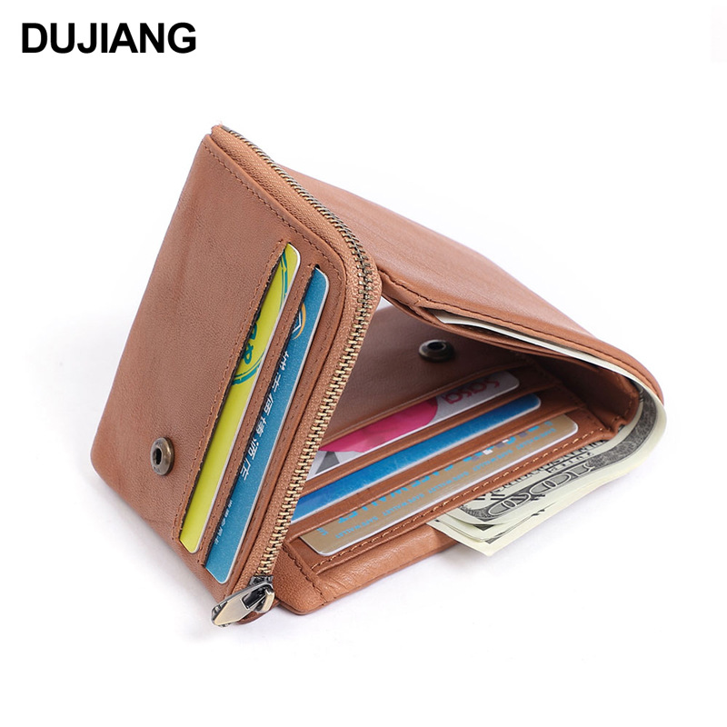 short leather wallet