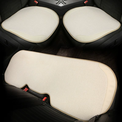 Car Seat Cushion, Universal for All – Seat cushion, seat cover - beige-single-chip