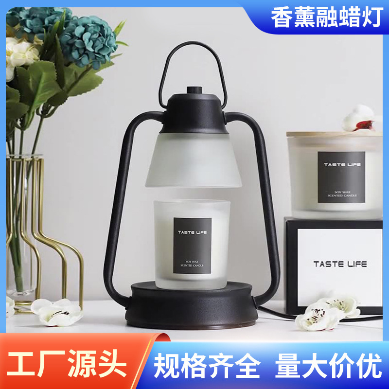 Custom Aromatherapy Melting Wax Lamp Creative Bedside Cafe Table Lamp Hot Melt Warm Lamp Fragrance Dissolved Candle Retro Table Lamp Cross-Border