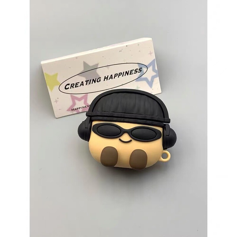卡通拉布布包包适用airpods4代保护套二代3代pro2苹果蓝牙耳机壳|undefined